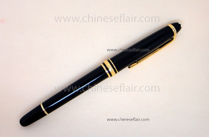 Montblanc Meisterstuck Classique 163 Gold Trim Rollerball Pen